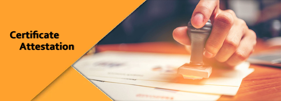 certificate attestation